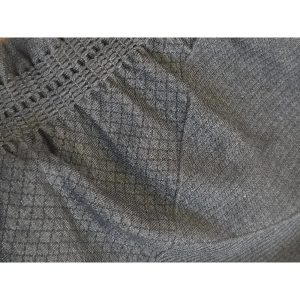 Lululemon In The Flow Crop II Heathered Black Seamless Crop Leggings Size 2